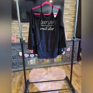 Torrid Active cold shoulder sweatshirt Size 2